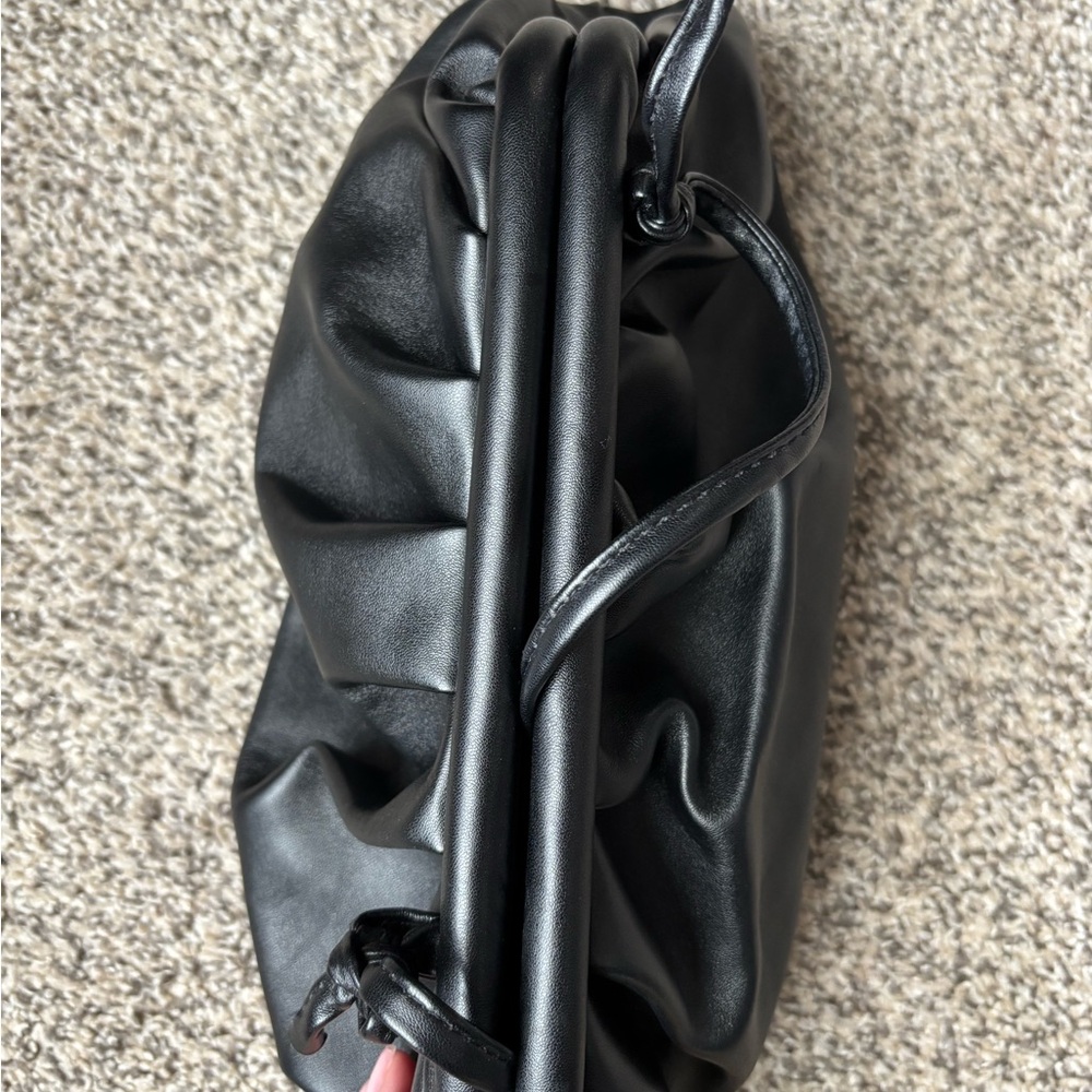 Clutch Black Cosmetic Bag and Clutch
